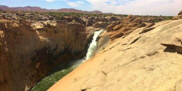 Augrabies Falls in the Kalahari