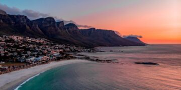 Camps Bay beach