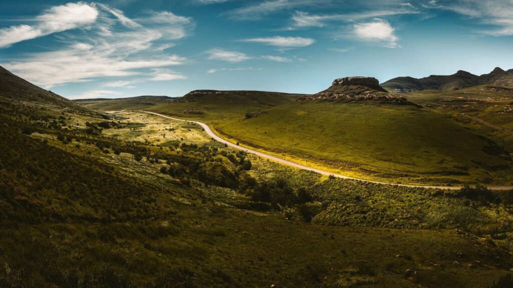 Clarens landscape Golden Gate Highlands National Park