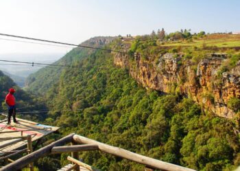 Blyde River Canyon big swing