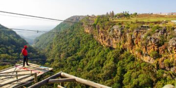 Blyde River Canyon big swing