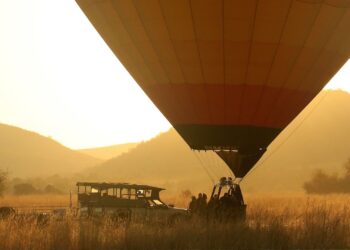 Hot air balloon rides Pilanesberg National Park