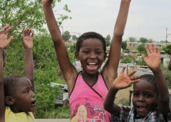 Children playing in Khayelitsha