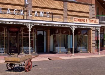 Open air mining museum in Kimberley