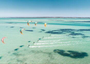 Langebaan lagoon on the West Coast