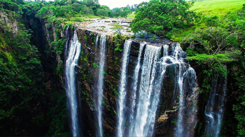 Magwa Falls on the Wild Coast