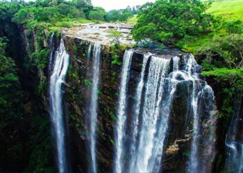 Magwa Falls on the Wild Coast