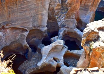 Bourke's Luck Potholes in Mpumalanga