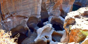 Bourke's Luck Potholes in Mpumalanga