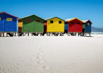 Muizenberg beach huts