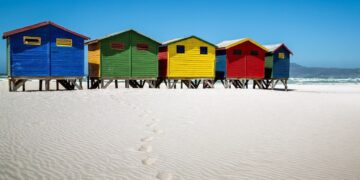 Muizenberg beach huts