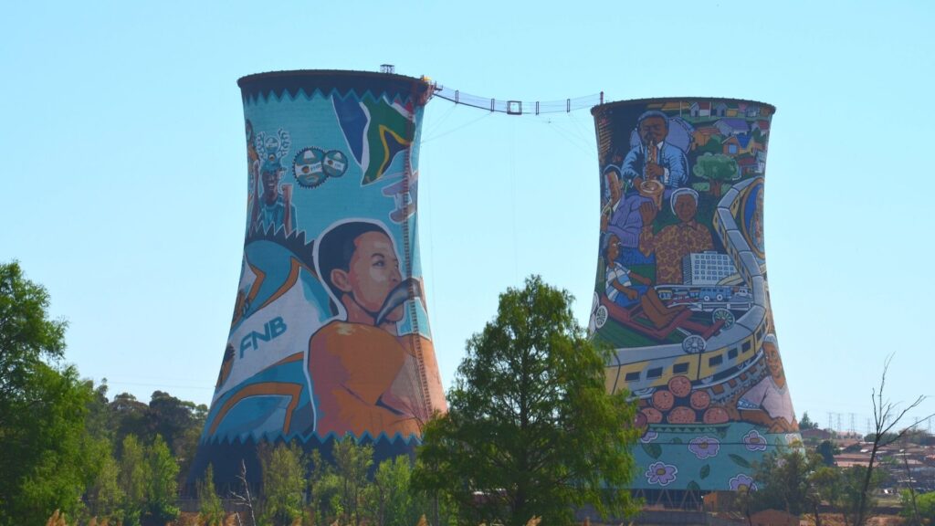 Soweto towers in Gauteng