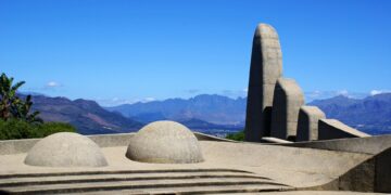 The Taal or Language Monument in Paarl