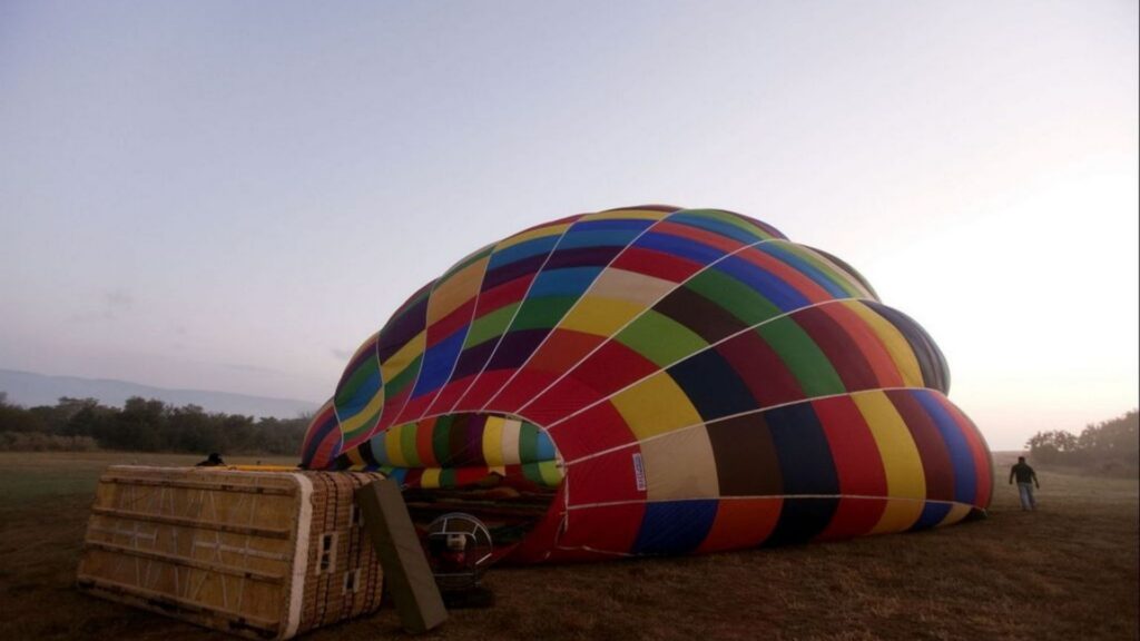 Hot air ballooning at Magaliesburg
