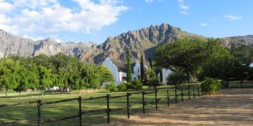 Paarl in the Cape Winelands