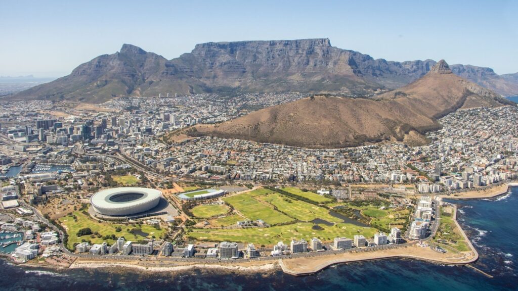 Cape town aerial