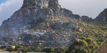 Climate change almost doubles the risk of wildfires in Cape Town