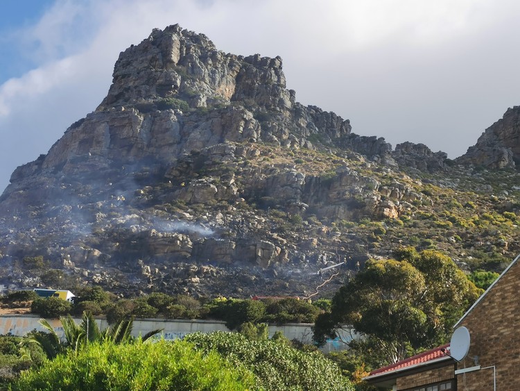 Climate change almost doubles the risk of wildfires in Cape Town