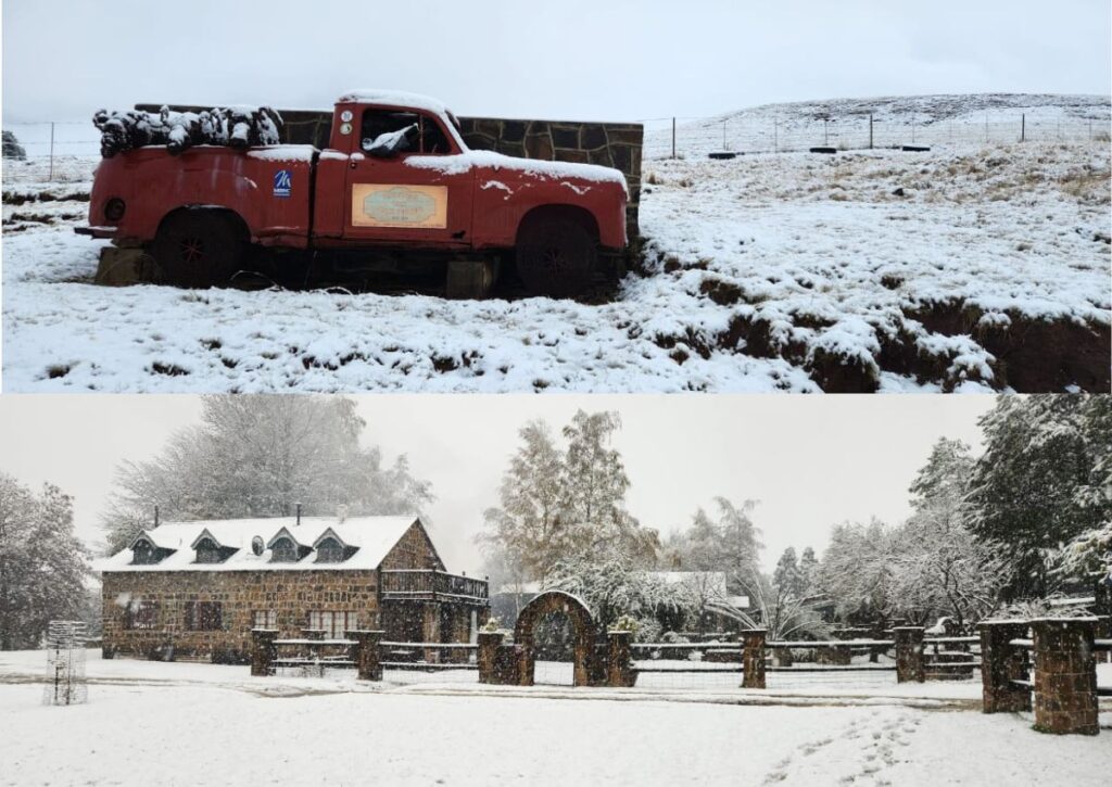 LOOK: Snow, icy weather turn parts of SA into winter wonderland