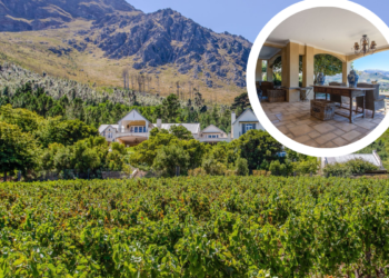 wine farm, Franschhoek Valley, R75 million