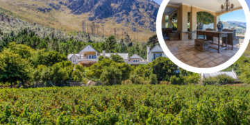 wine farm, Franschhoek Valley, R75 million