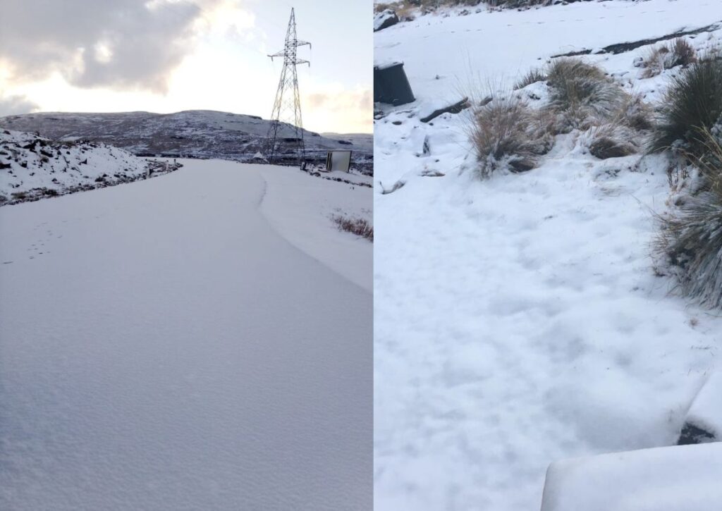 LOOK: Light SNOW confirmed TODAY in parts of SA