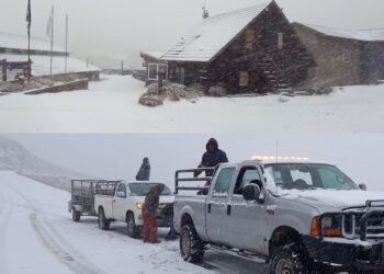 Significant SNOW of more than 10cm expected TODAY