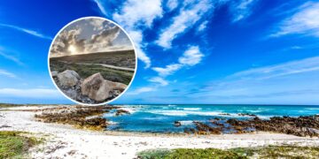 Cape Agulhas sculpture