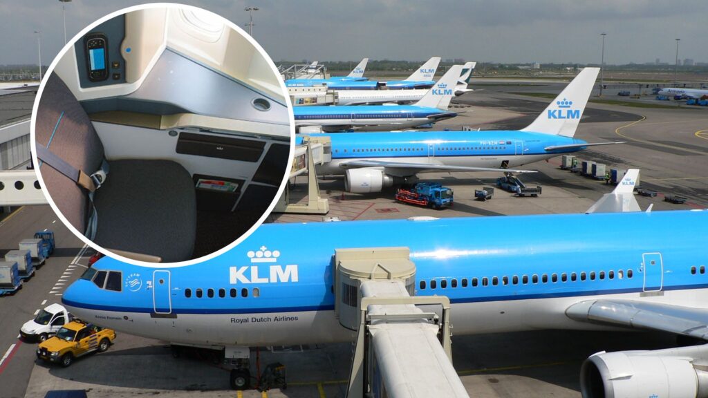 KLM business class