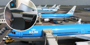 KLM business class