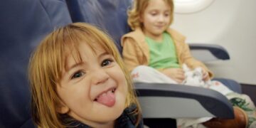 Child-free zone flight